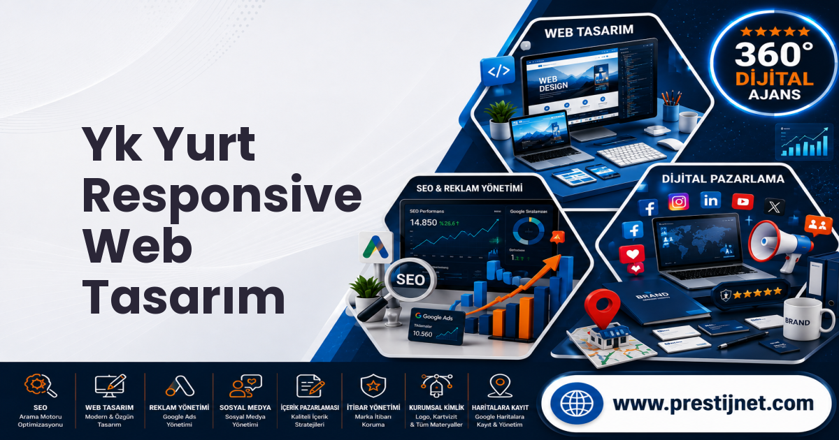 Yk Yurt Responsive Web Tasarım
