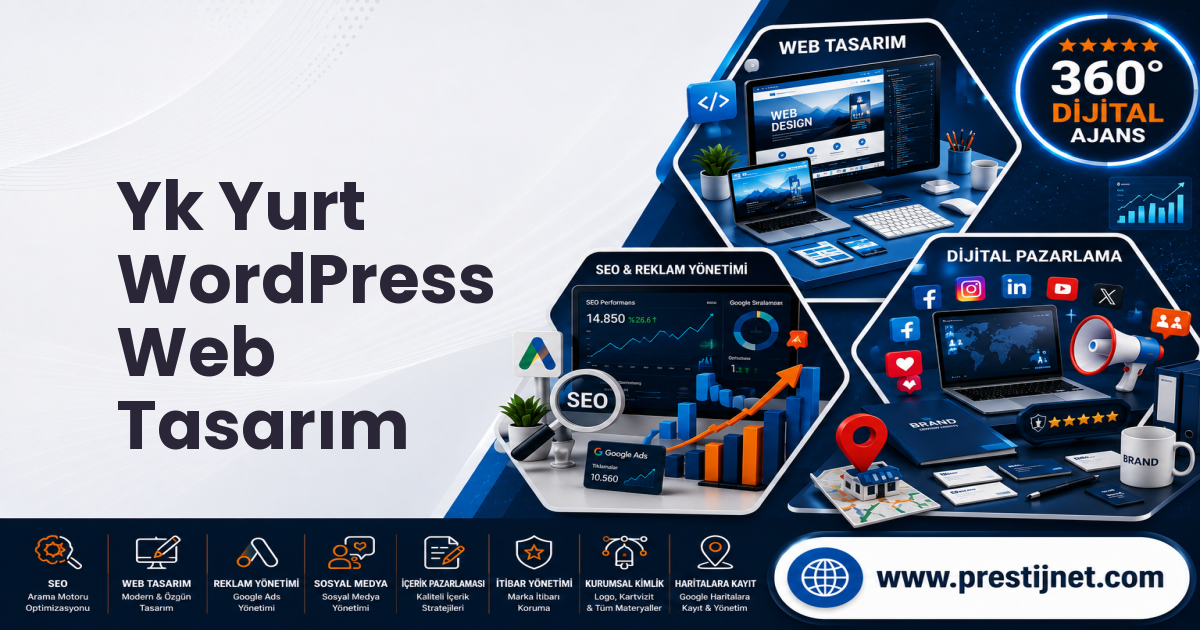Yk Yurt WordPress Web Tasarım