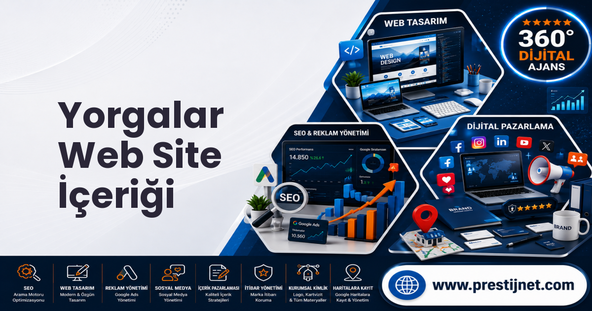 Yorgalar Web Site İçeriği