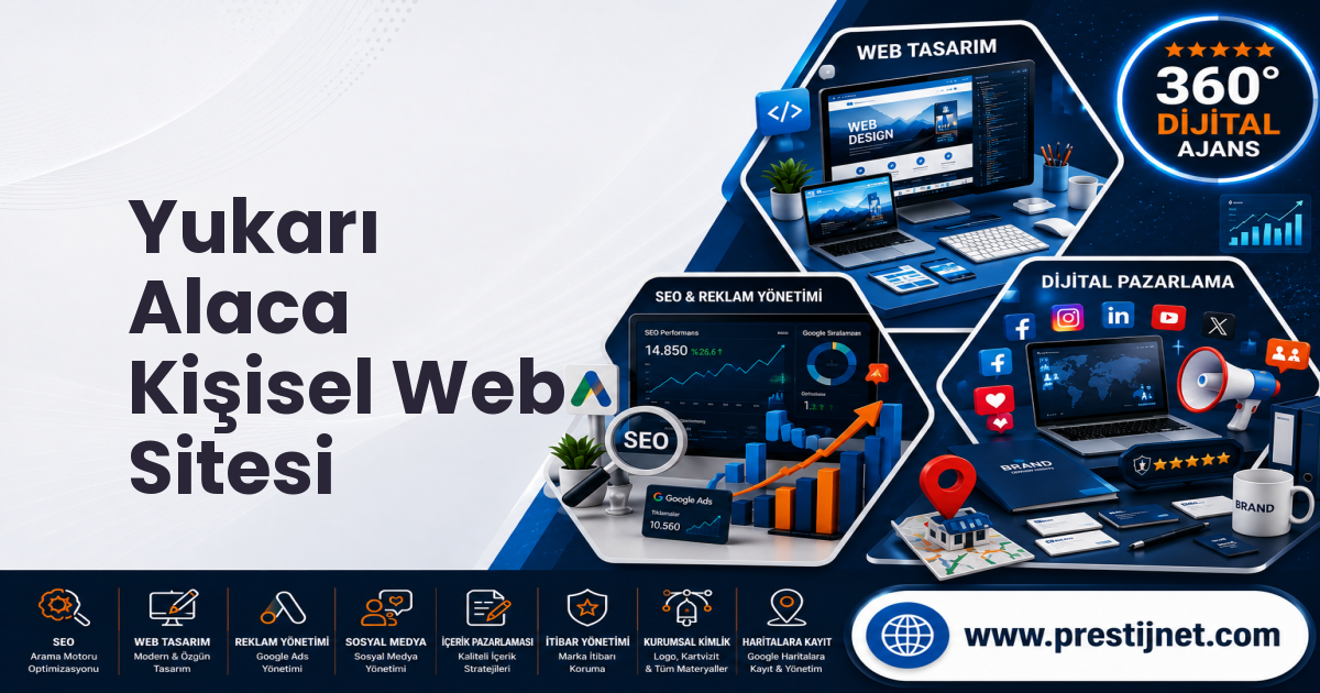 Yukarı Alaca Kişisel Web Sitesi