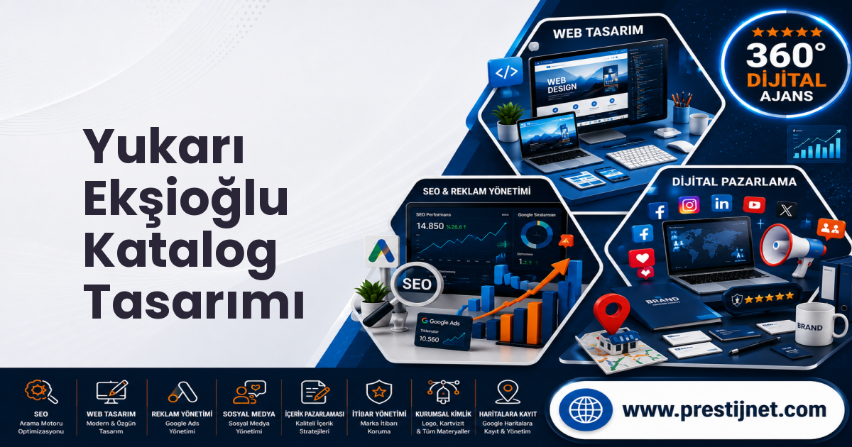 Yukarı Ekşioğlu Katalog Tasarımı
