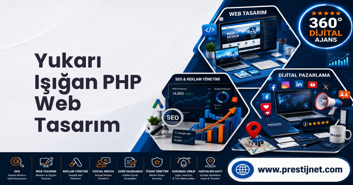 Yukarı Işığan PHP Web Tasarım