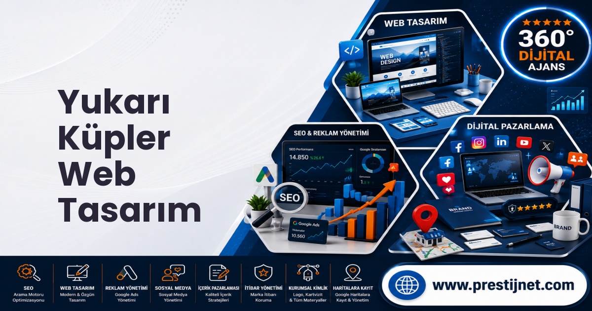 Yukarı Küpler Web Tasarım