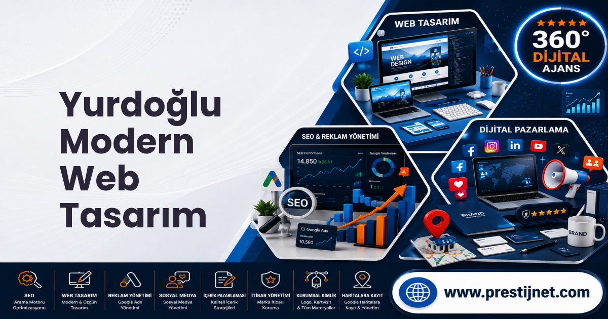 Yurdoğlu Modern Web Tasarım