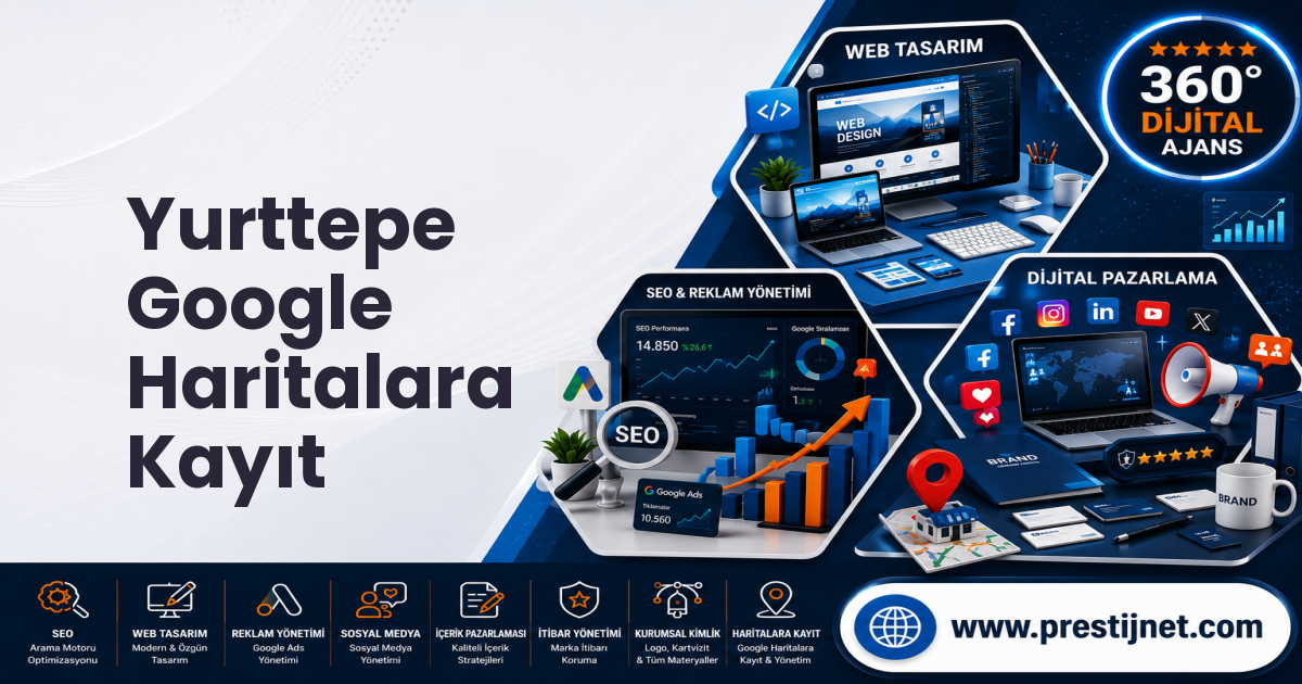 Yurttepe Google Haritalara Kayıt
