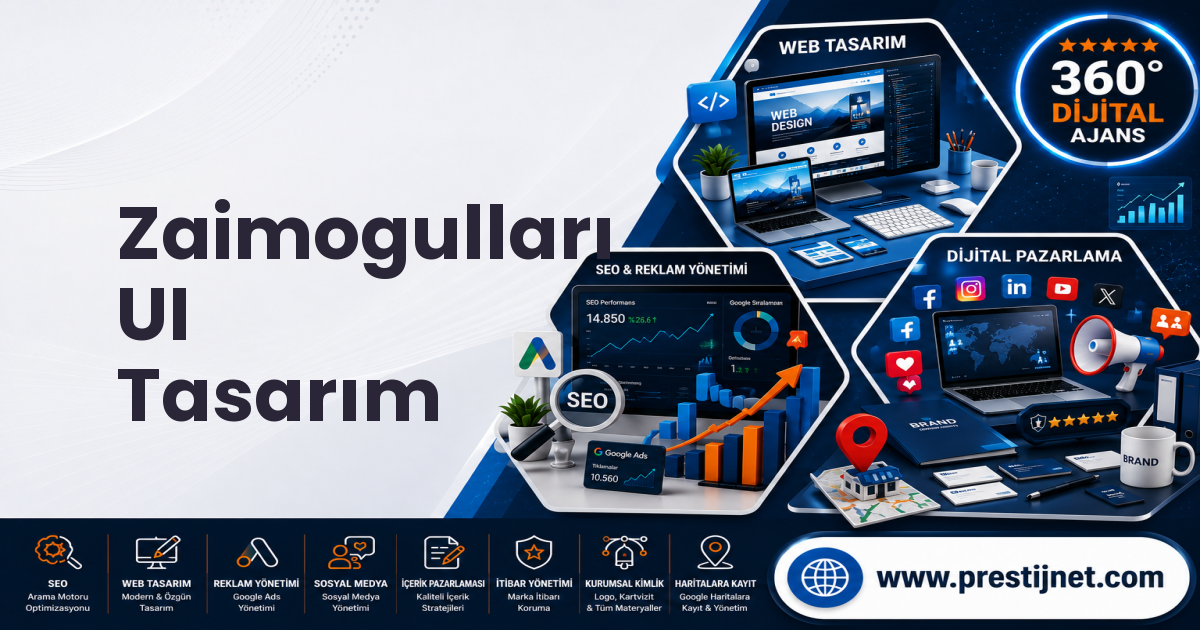 Zaimogulları UI Tasarım